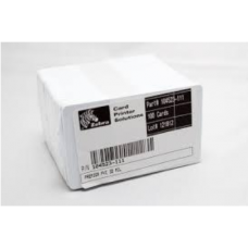 Zebra Blank White PVC Card 30 mil 